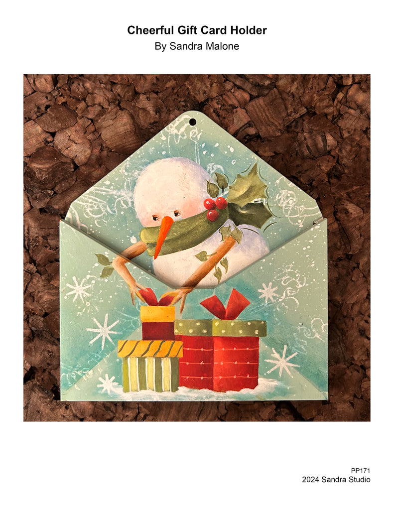 Cheerful Gift Card Holder