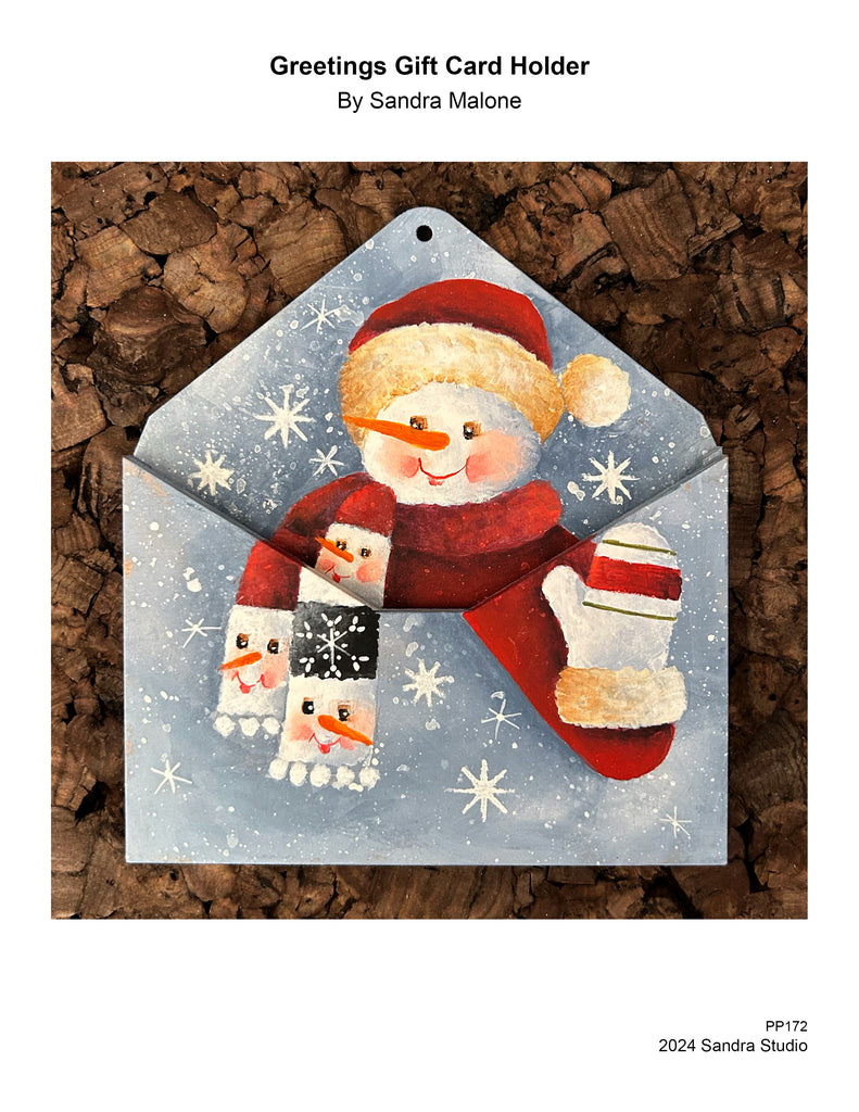 Greetings Gift Card Holder