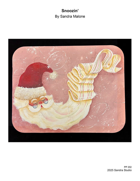 トールペイント作品♡ボビータカシマ♡Snoozing Santa Moon... Snoozin' – Sandrastudio