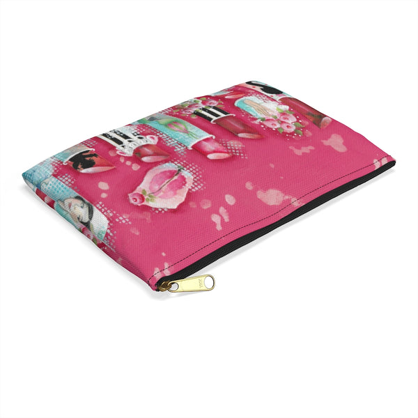 Pink Lipstick Pouch