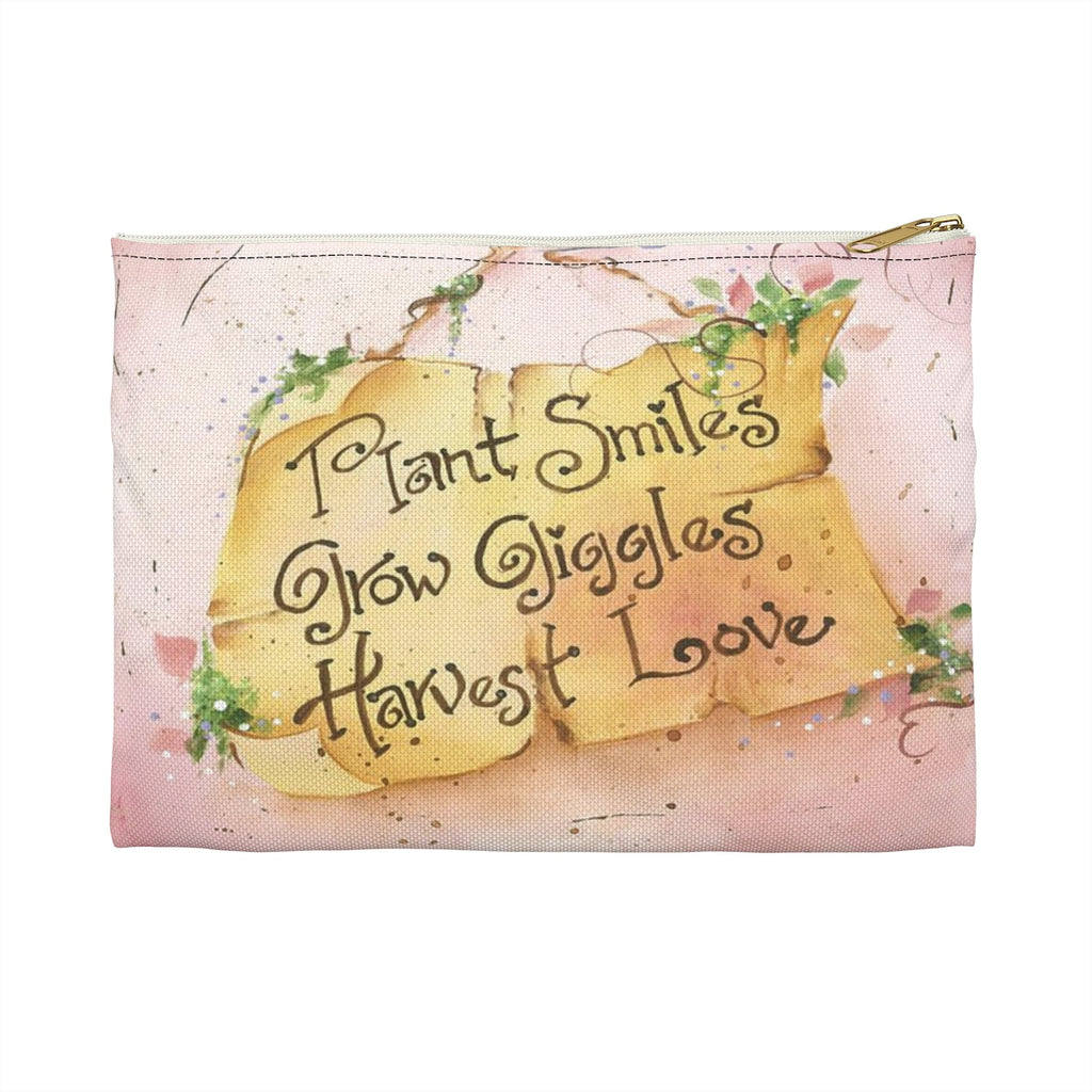 Plant Smiles Accessory Pouch