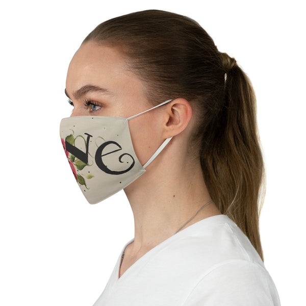 Roses Love Fabric Face Mask