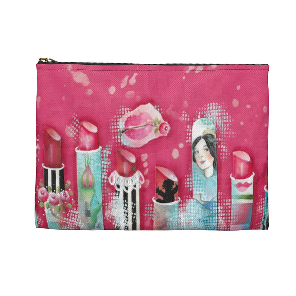 Pink Lipstick Pouch