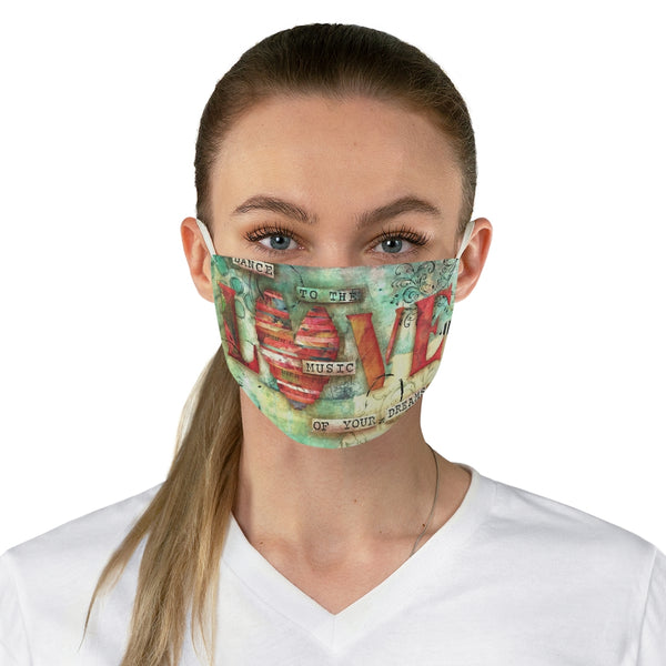 Love Fabric Face Mask