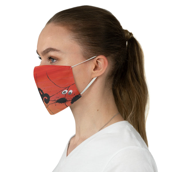 Halloween Boo Fabric Face Mask