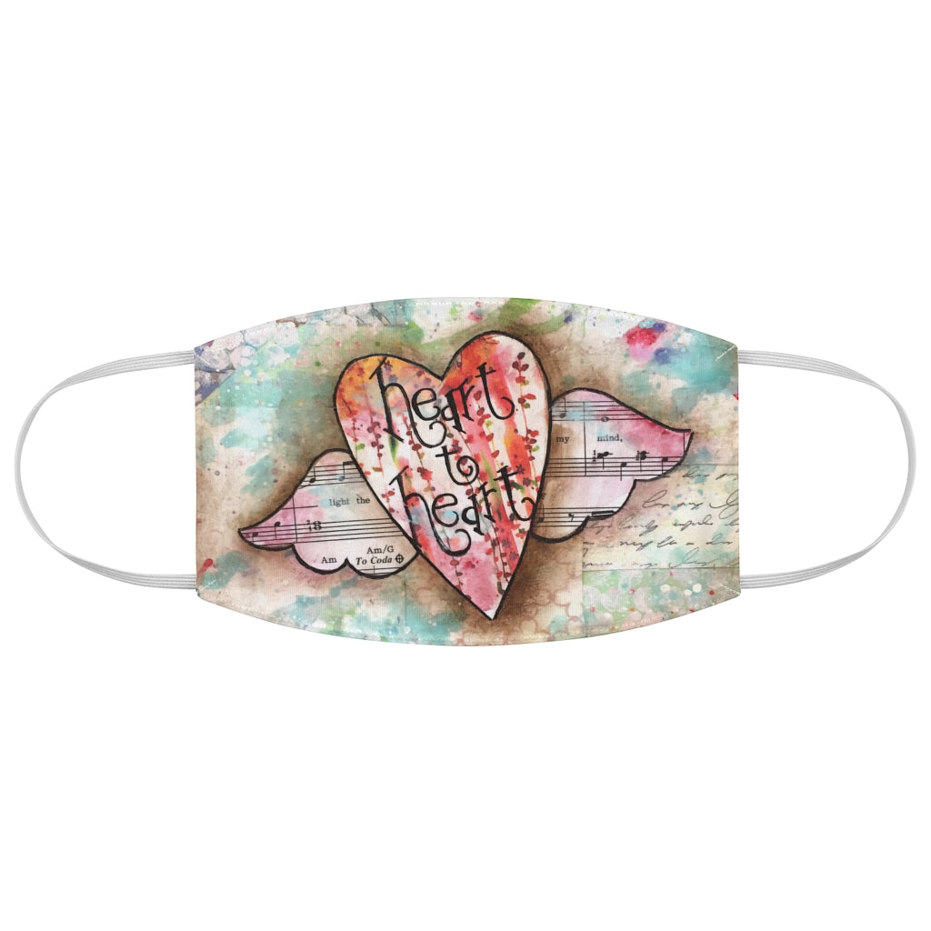 Heart to Heart Fabric Face Mask