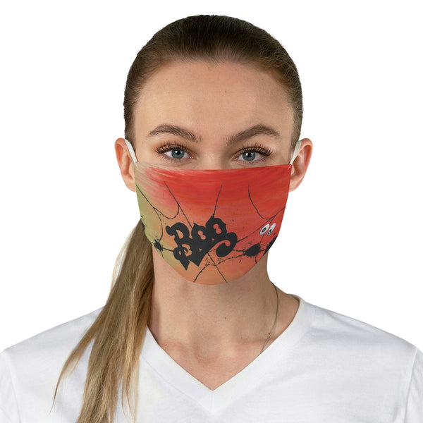Halloween Boo Fabric Face Mask