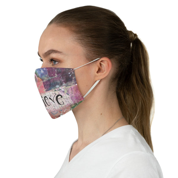 Believe Fabric Face Mask