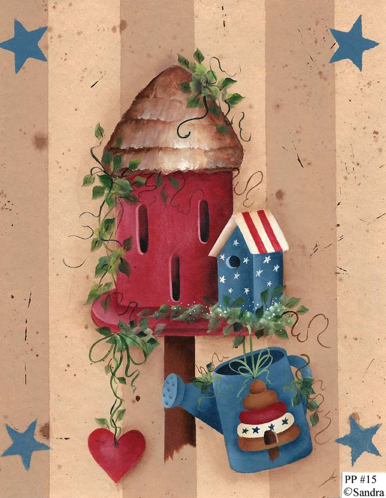 Butterfly Birdhouse Watering Can