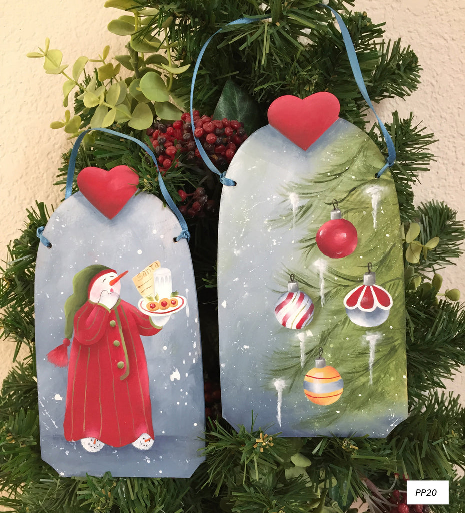 Santa Treats Ornaments