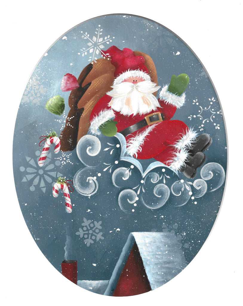 Santa Christmas Card