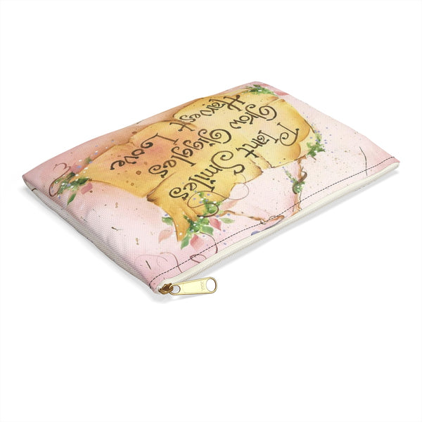 Plant Smiles Accessory Pouch