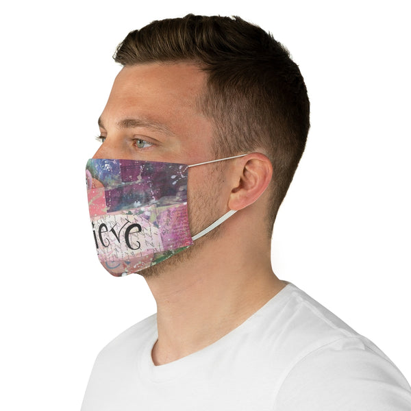 Believe Fabric Face Mask