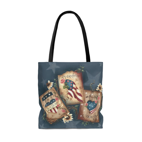 Sunshine, Freedom & Flowers Tote Bag