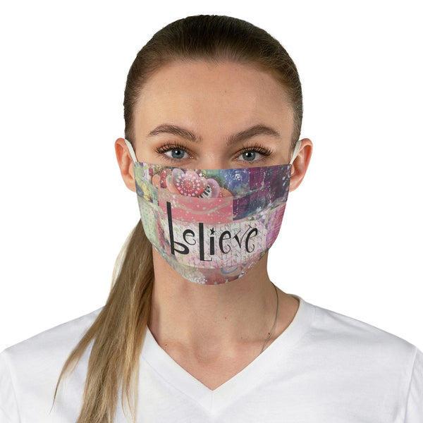 Believe Fabric Face Mask