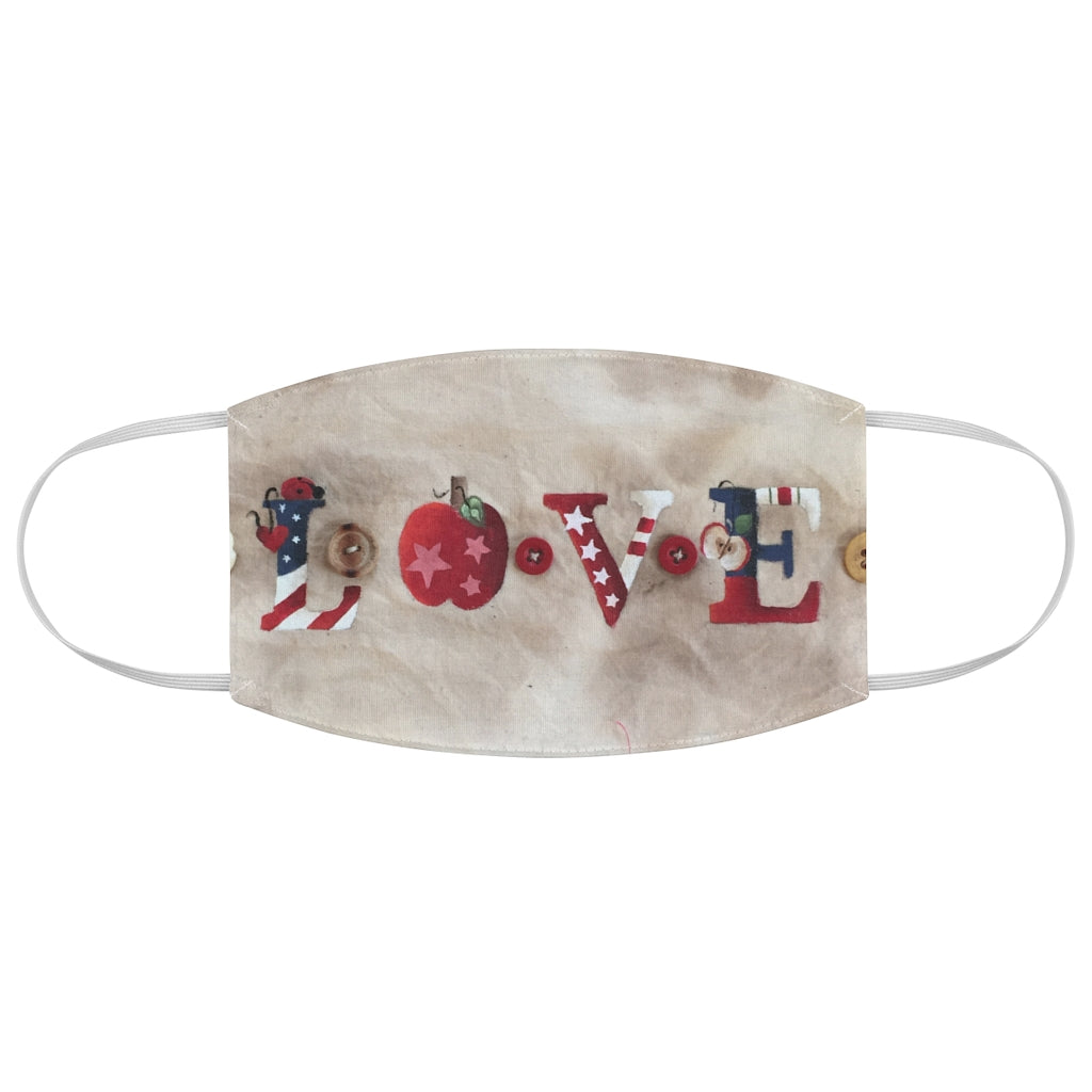Love Fabric Face Mask