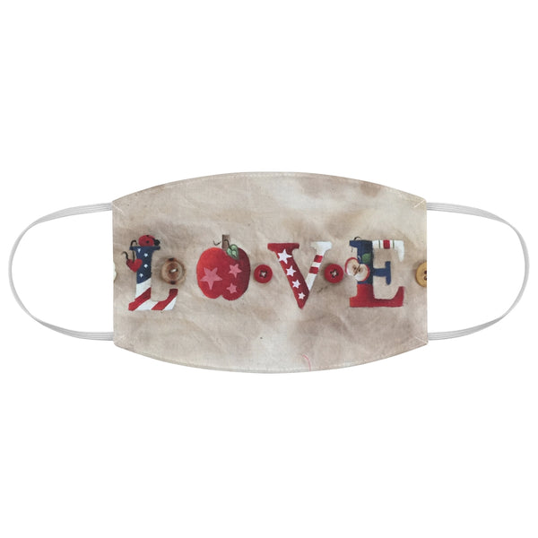 Love Fabric Face Mask