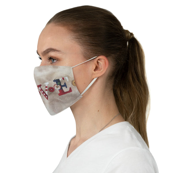 Love Fabric Face Mask