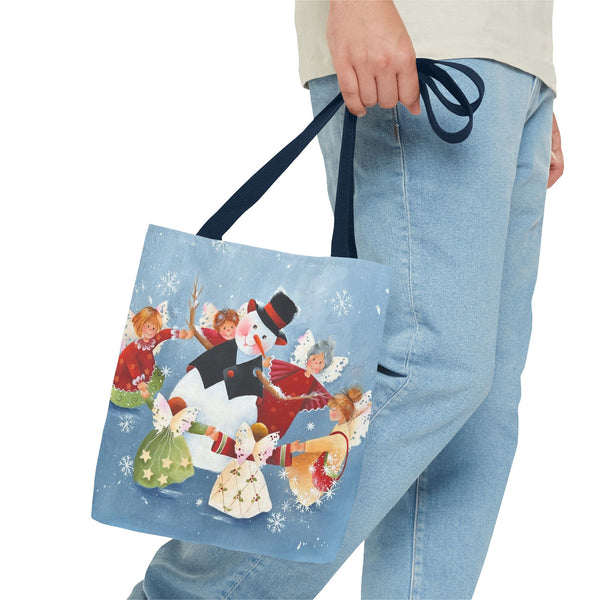 Snowman Tote Bag