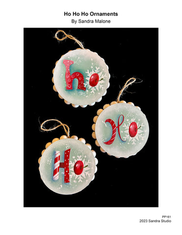 Ho Ho Ho Ornaments