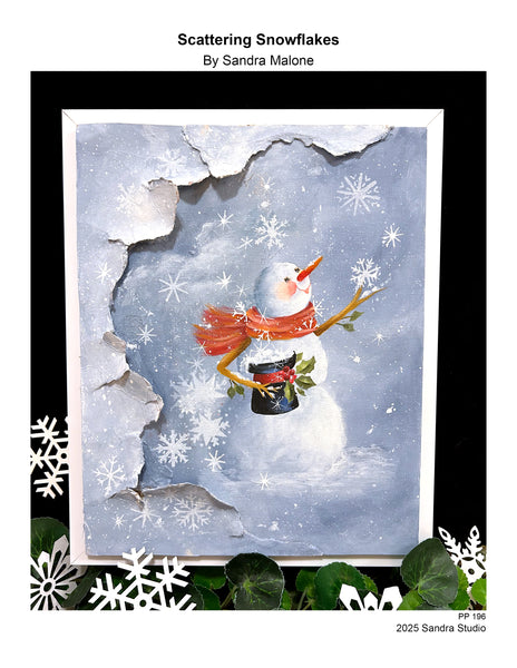 Scattering Snowflakes – Sandrastudio