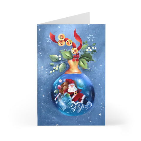 Santa's Ride Greeting Cards (7 pcs)