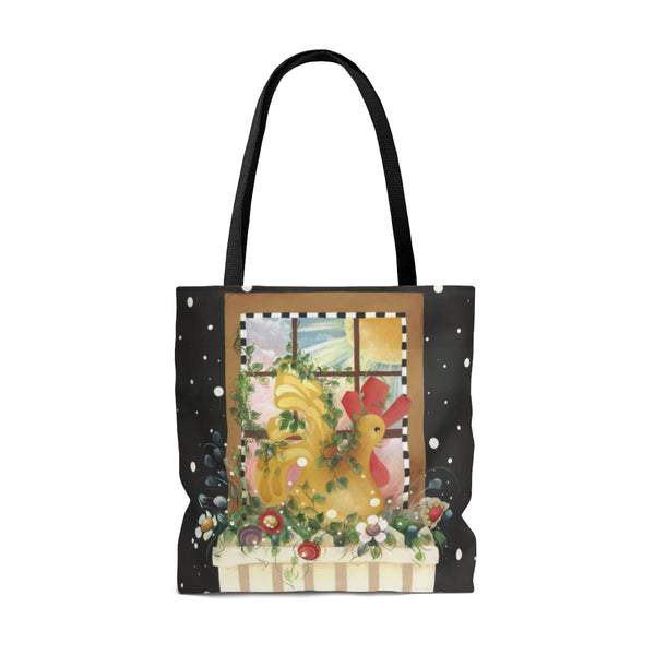 Rooster Window Tote Bag