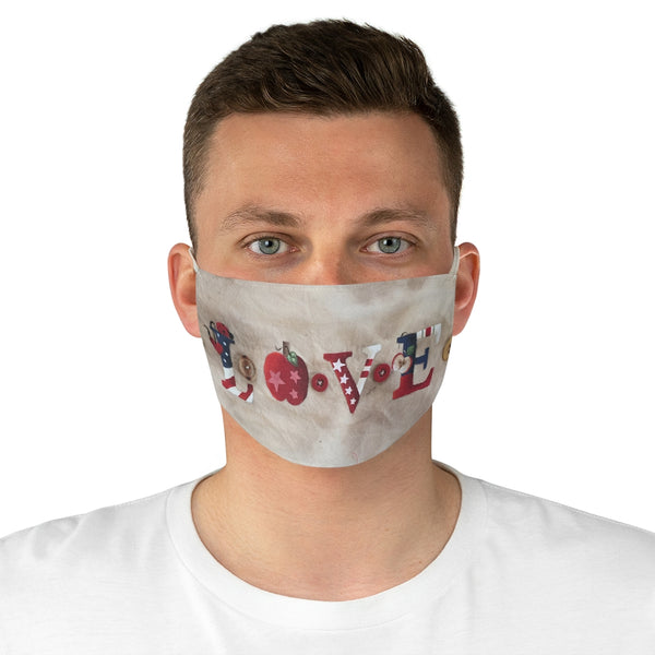 Love Fabric Face Mask