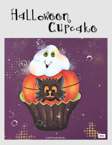 Halloween Cupcake - Digital Pattern Packet