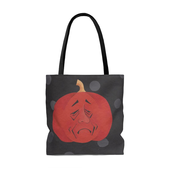 Happy/Sad Pumpkin Halloween Tote Bag