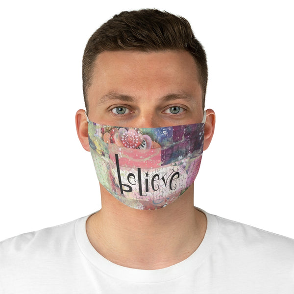 Believe Fabric Face Mask