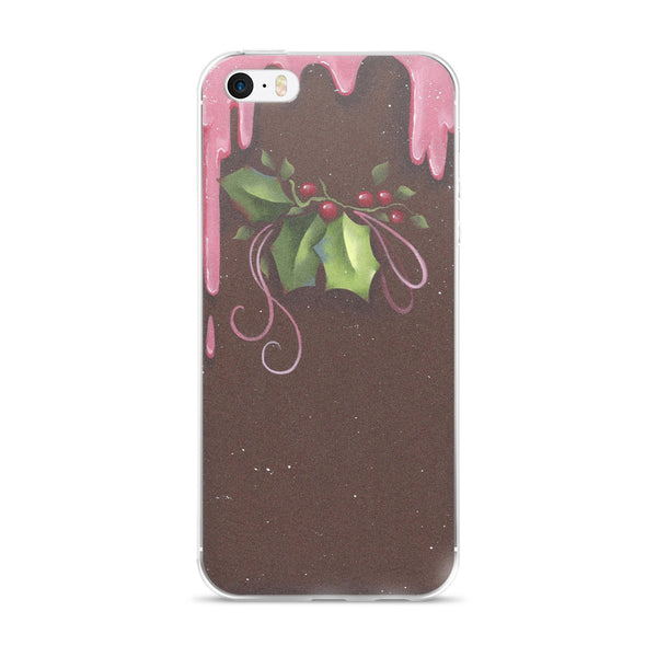 Chocolate Holly - iPhone 5/5s/Se, 6/6s, 6/6s Plus Case