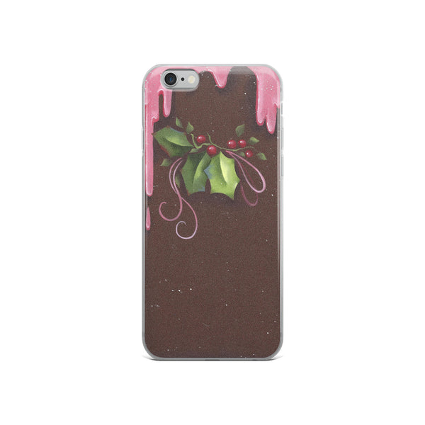 Chocolate Holly - iPhone 5/5s/Se, 6/6s, 6/6s Plus Case