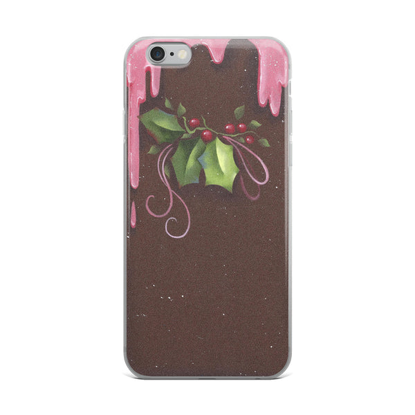 Chocolate Holly - iPhone 5/5s/Se, 6/6s, 6/6s Plus Case