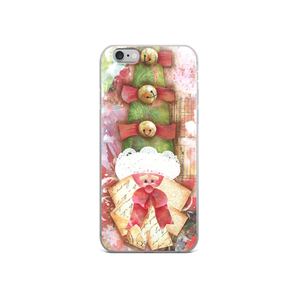 Ruffle Santa - iPhone 5/5s/Se, 6/6s, 6/6s Plus Case